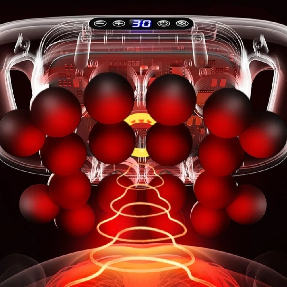 

8/16/22-Head Fascia Massager High-Frequency Vibration Electric Muscle Masajeador Fitness and Relaxation Deeply Relieves