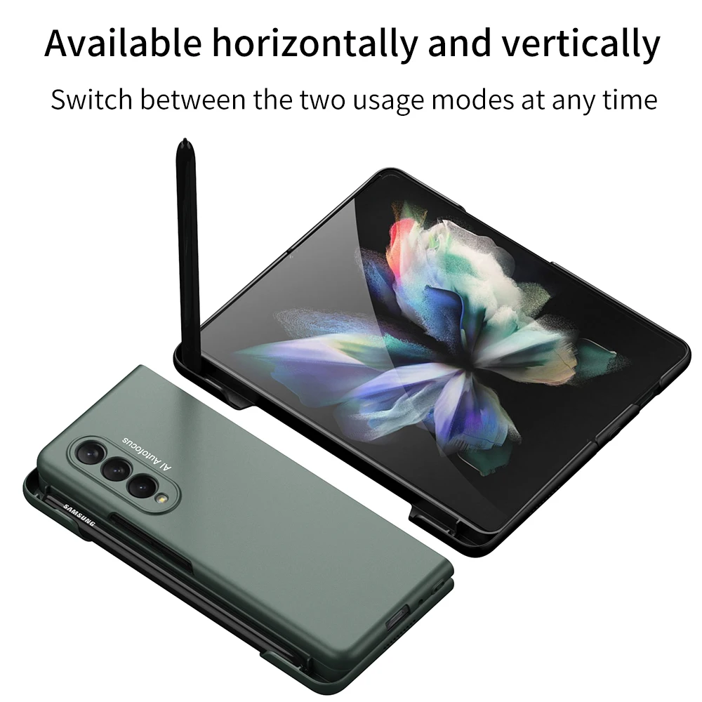แฟชั่นด้านข้างถาดใส่ปากกาธุรกิจสำหรับ Samsung Galaxy Z Fold3
