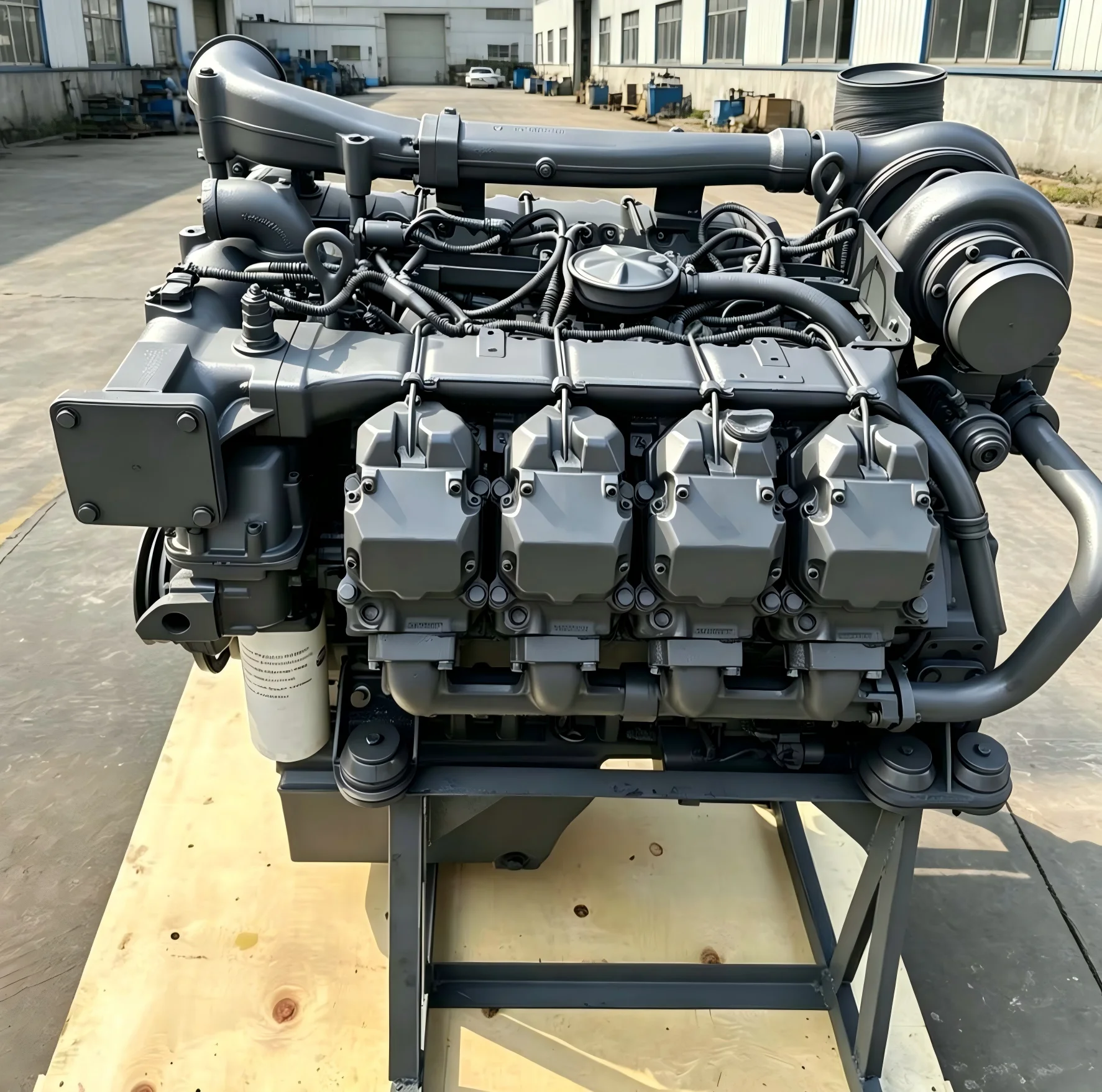 TCD2015 V08 For Deutz Water Cooled 8 Cylinder 4 Stroke Diesel Engine Assembly 360-500kw 485-670hp 1900rpm 2100rpm