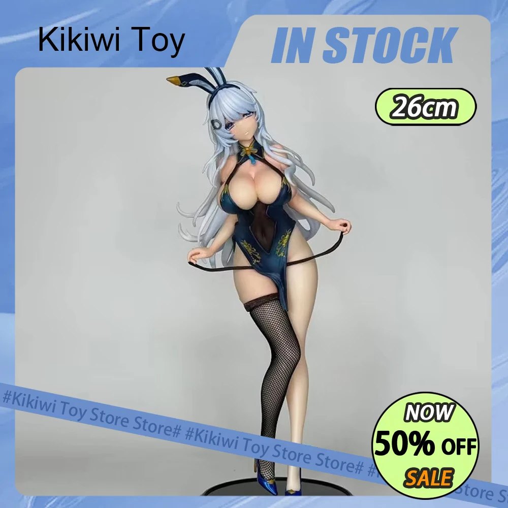

В наличии 26 см Сексуальная фигурка кролика Cheongsam для девочек Аниме Фигурка кролика для девочек ПВХ Статуи GK Коллекция Декор для комнаты Настольная игрушка Подарки