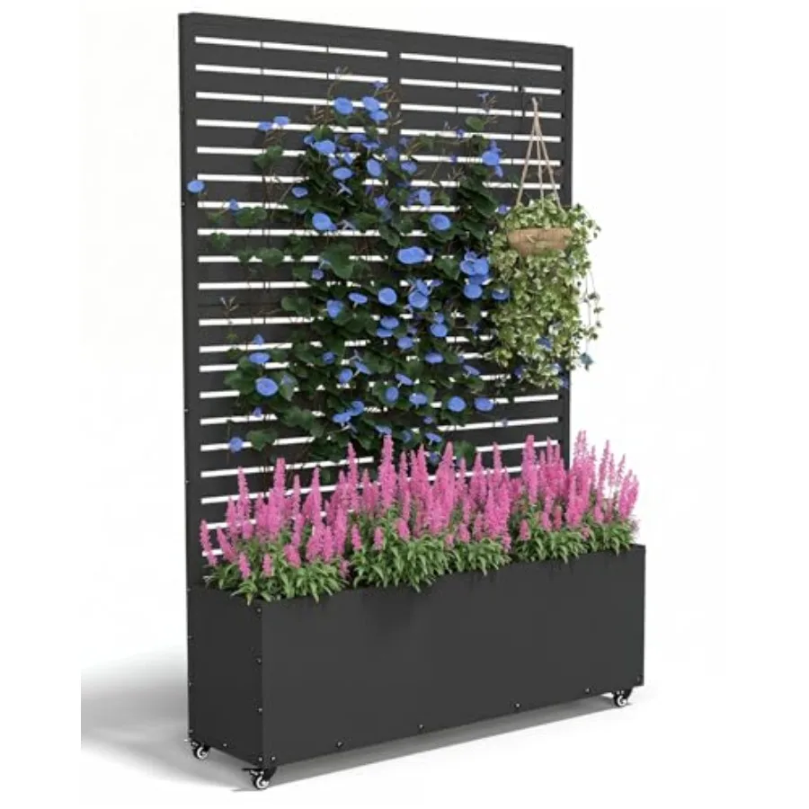 Planter Box with Trellis, 70.9