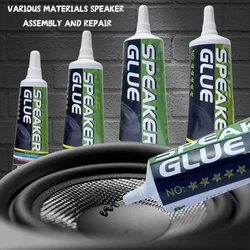Speaker Repair Glue Dust Bonding Speaker Edge Bonding Horn Cracking Degumming Paper Cone Professional Repair Glue Black / Yellow