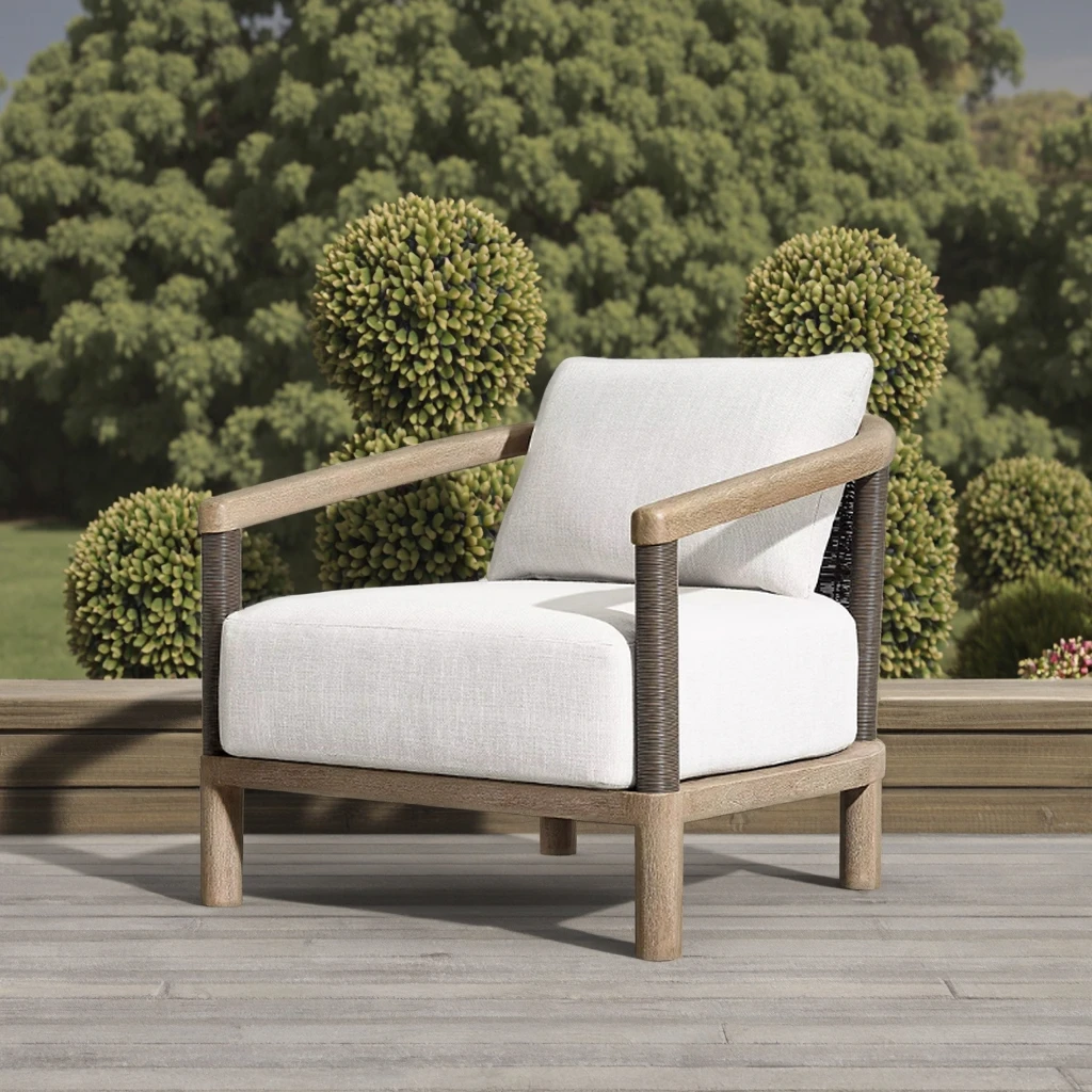 Patio Furniture Set Outdoor Luxury Modern Sets Waterproof Garden Lounge Sofa Teak Muebles De Exterior Sofas Outdoor Furnitures