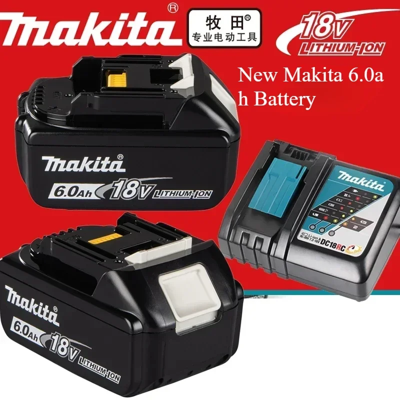 

New type of battery Makita 18V 6.0Ah Rechargeable ,For Makita BL1830 BL1830B BL1840 BL1840B BL1850 BL1850B Power Tools Battery