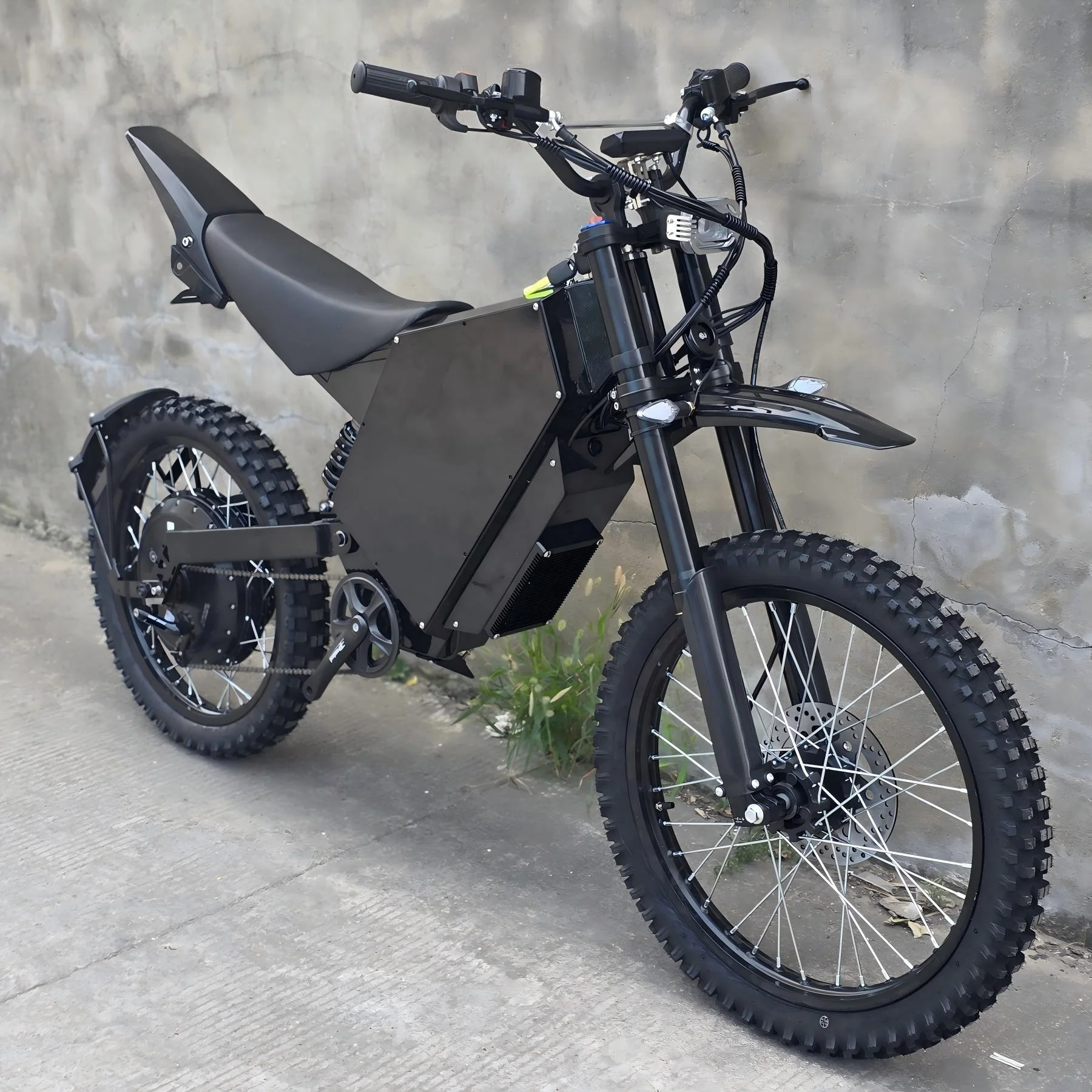 New HCBK-SS30 22000W High-Performance Electric Bomber 72V75AH Battery 150km/h 200km Long-Range Off-Road