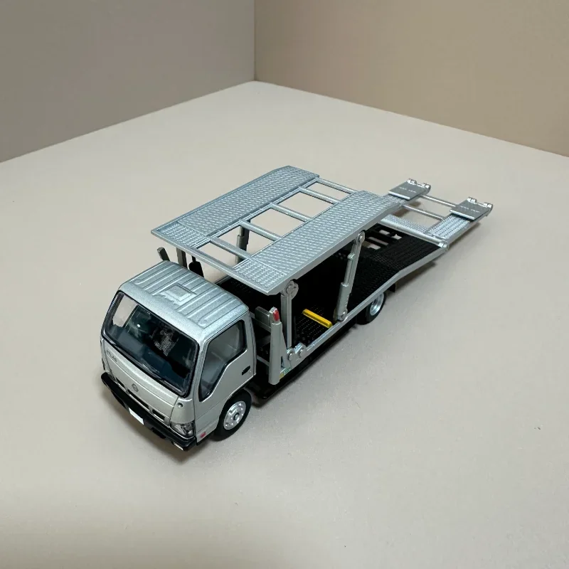 TAKARA TOMY TOMYTEC Tomica 1/64 TLV-221a/b Nissan Hanamitai H42 Double Decker Transport Vehicle Alloy Toy Diecast Model Gift