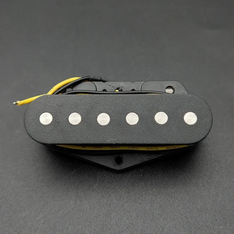 Black Standard Tele Lead Sound Bridge Pickup TL Pickup for Telecaster Electric Guitar Parts