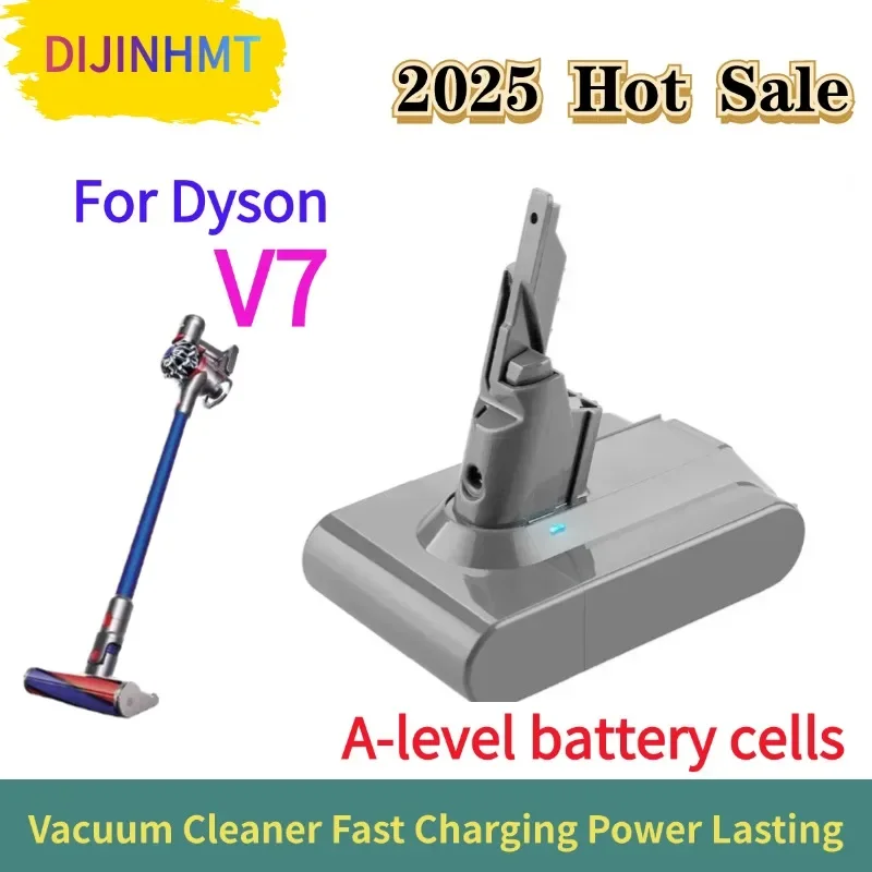 

New for Dyson V7 Battery 21.6V 28000mAh Li-lon Rechargeable 18650 Battery Dyson V7 Animal Pro Vacuum Cleaner Replacement Battery