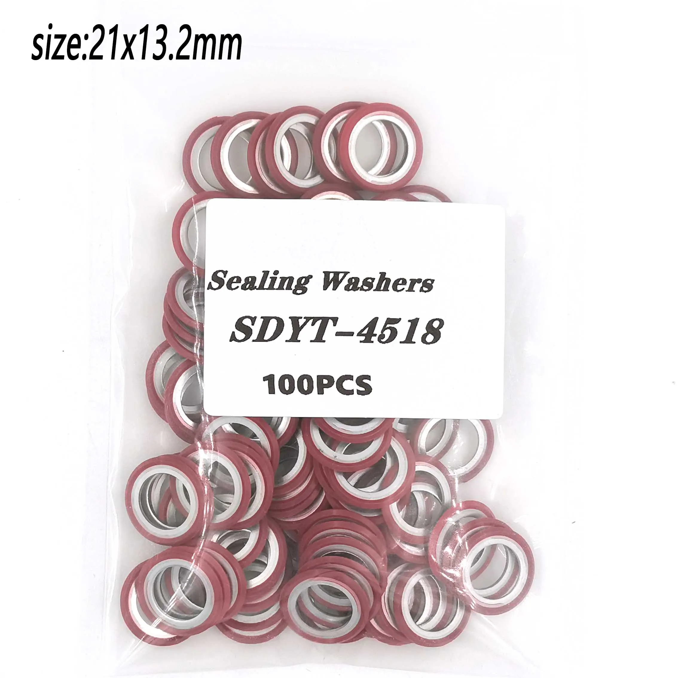 100pcs A/C Gasket for Air Conditioning System Ford Focus Mondeo Focus Victorious Explorer,Evaporator Expansion Valve Nozzle Seal