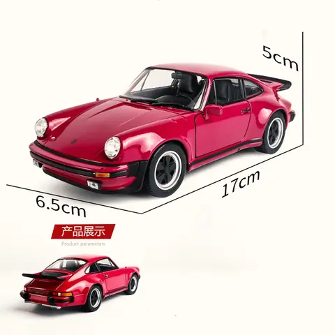 WELLY 1:24 Porsche 911 Turbo 3.0 1974 Legeringsbil Gjutna Bilar & Leksaksfordon Bilmodell Miniatyr Skalamodell Billeksak För Barn 6 best sales rosa Porsche-leksak - №5