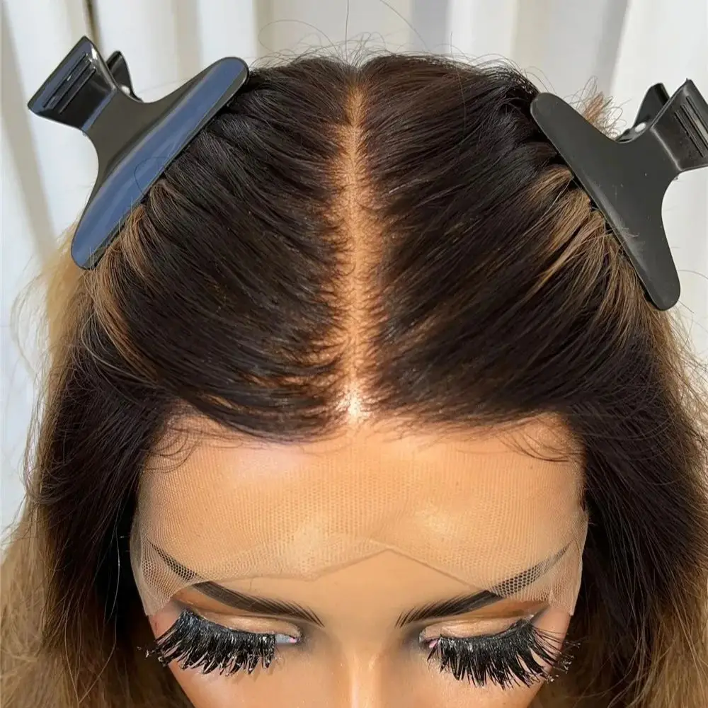 

Парики с естественной линией роста волос, 28 дюймов, теплый кофейно-коричневый цвет, волнистая текстура, премиальное синтетическое волокно, высококачественный синтетический парик с кружевной основой, длинные парики с реалистичным видом.