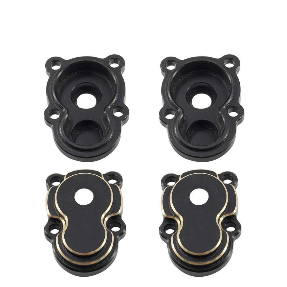 

30 г латунный портальный корпус, крышки шестерен для FMS FCX24 FCX18 LC80, детали для обновления радиоуправляемого автомобиля, аксессуары для гусеничных машин, масштаб 1/24