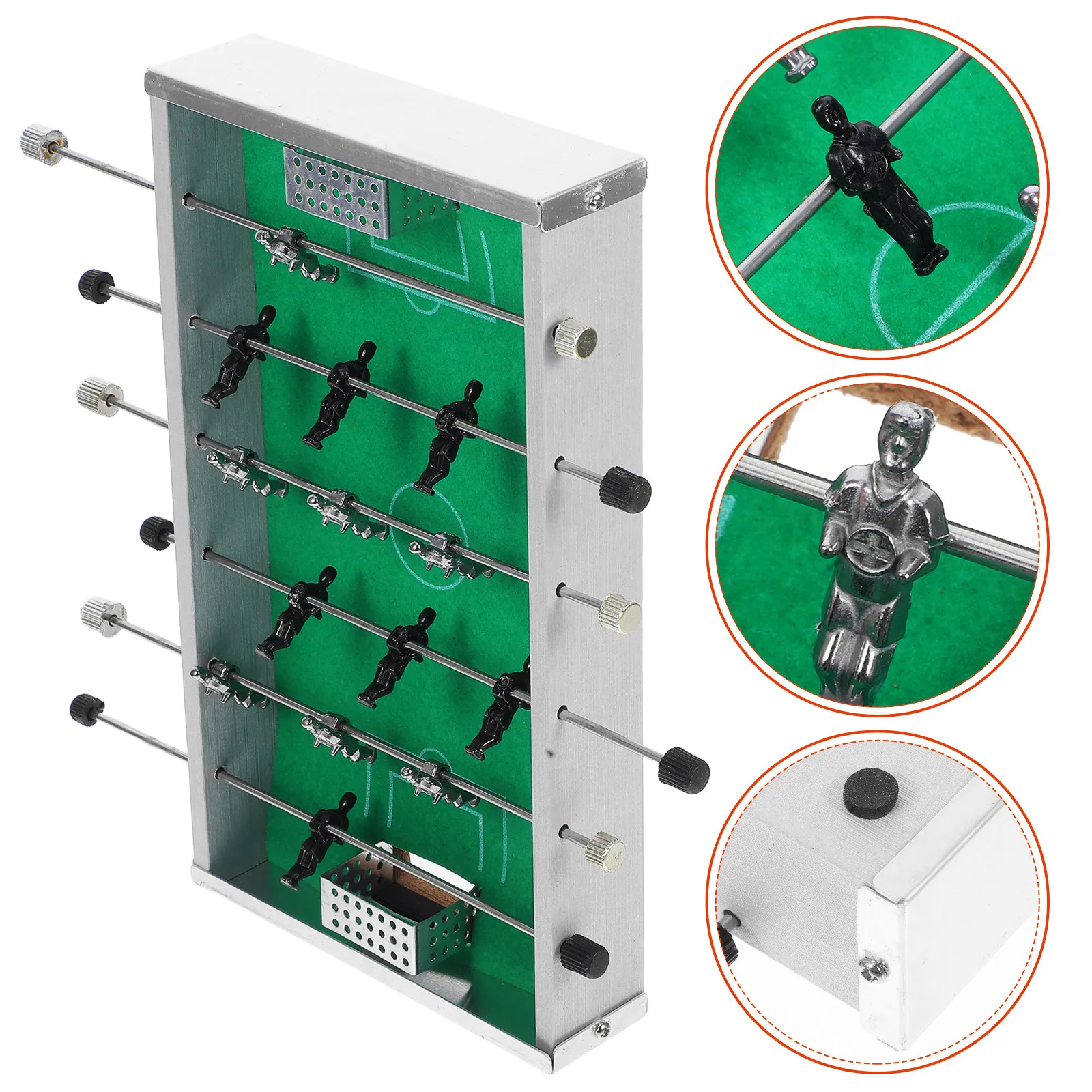 

Мини-футбольный стол для настольных игр, портативный компактный футбольный стол, интерактивная семейная игра для дома и улицы