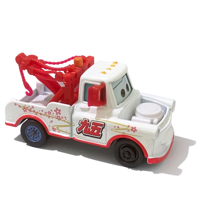 Auto 2 Auto 3 Lightning McQueen Mater Oil Boss Disney Pixar Car 1:55 Modellino in Metallo Pressofuso Collezione Auto Giocattolo Regalo per Bambini