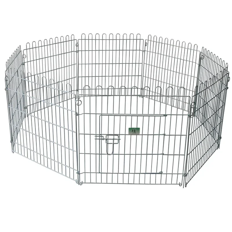 Thickened indoor galvanized isolation fence for small and medium-sized dogs