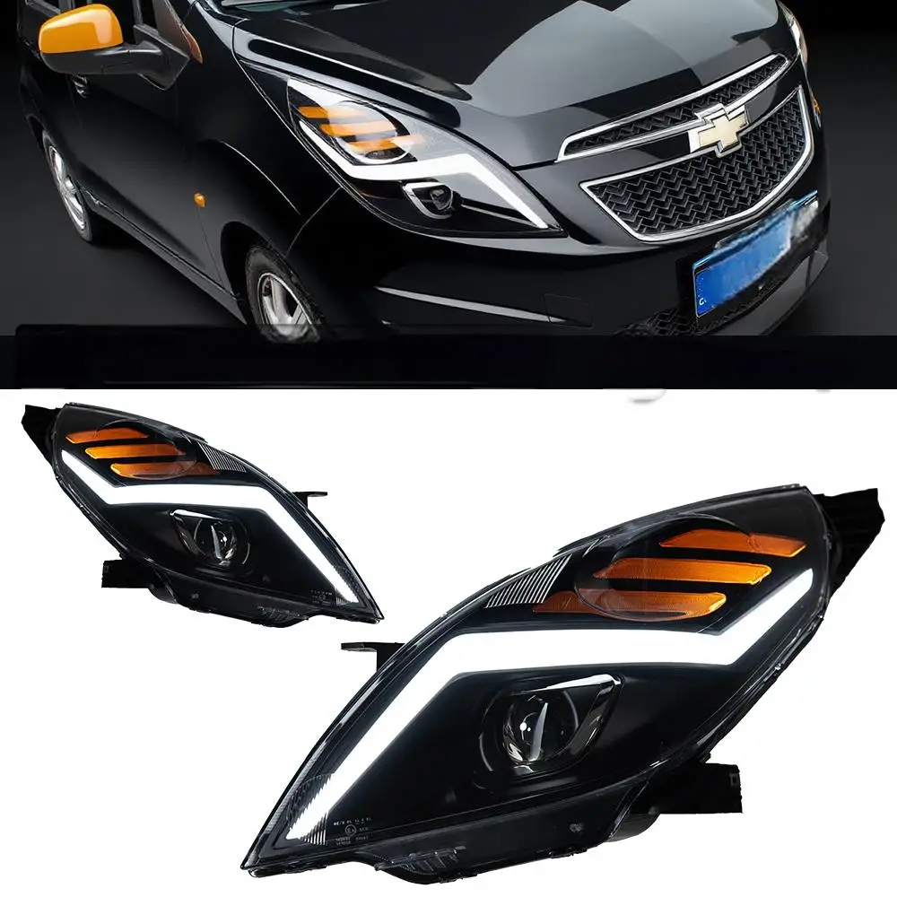 

LED headlight for Chevrolet Spark 2011-2014 daytime running light dual beam