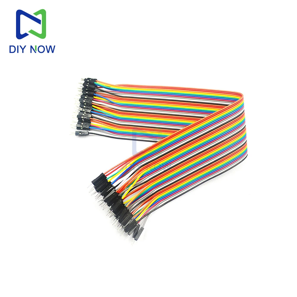 Línea Dupont de 40 pines, 10/15/20/30CM macho a macho + macho a hembra y hembra a Cable Dupont para electrónica Arduino
