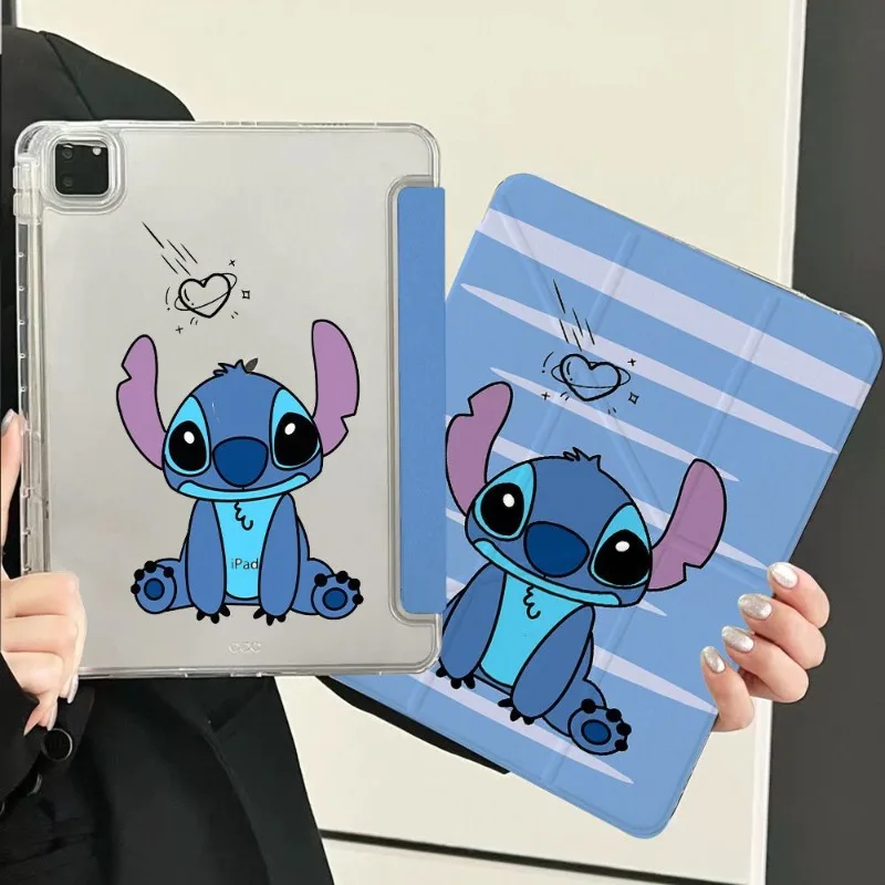 

Stitch Tablet Case Compatible with IPad Pro 11in Air7 Air6 11th 10th 10.9 9th 10.2 5th 6th Air1/2 9.7in Stitch Protective Case