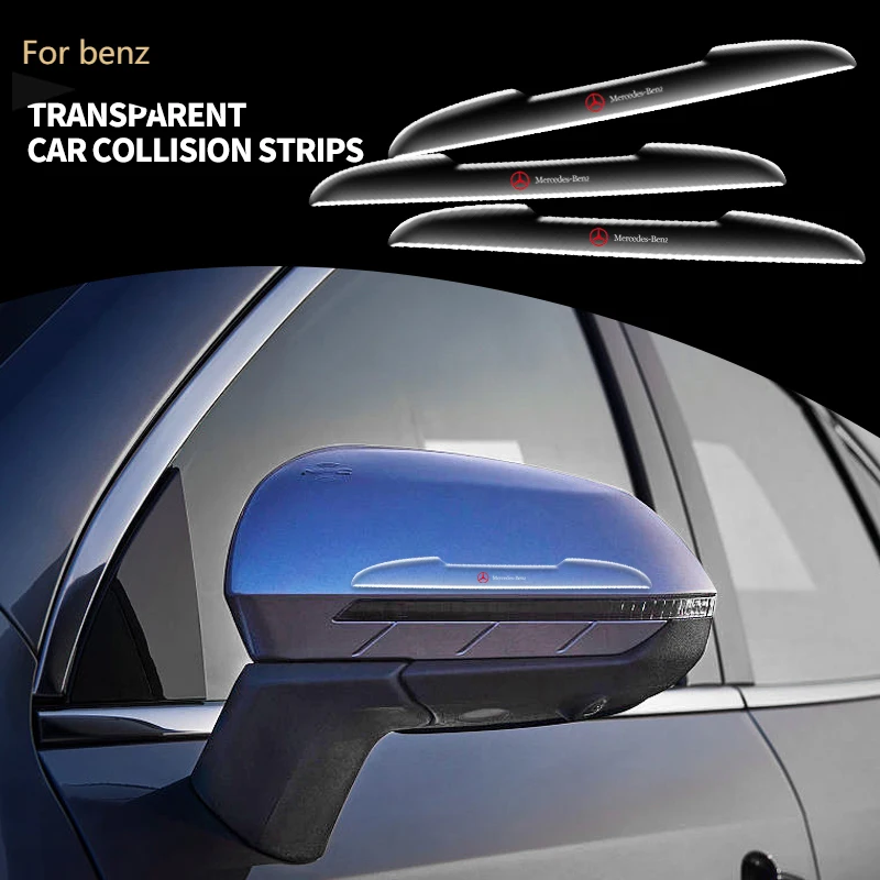 

. **Смуги для предотвращения столкновений на бампер автомобиля, резиновая наклейка для защиты дверей/корпуса для W166 W212 W213 W246 W176 W205 C180 W167