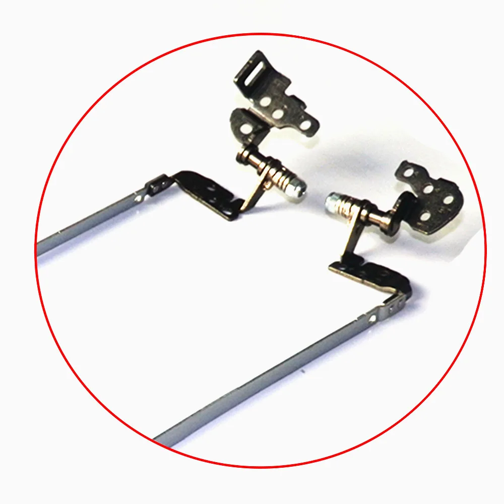 Dobradiças de tela LCD para H G6 G6-1000, cabeça preta, Notebook Spare, novo, 10pcs por lote