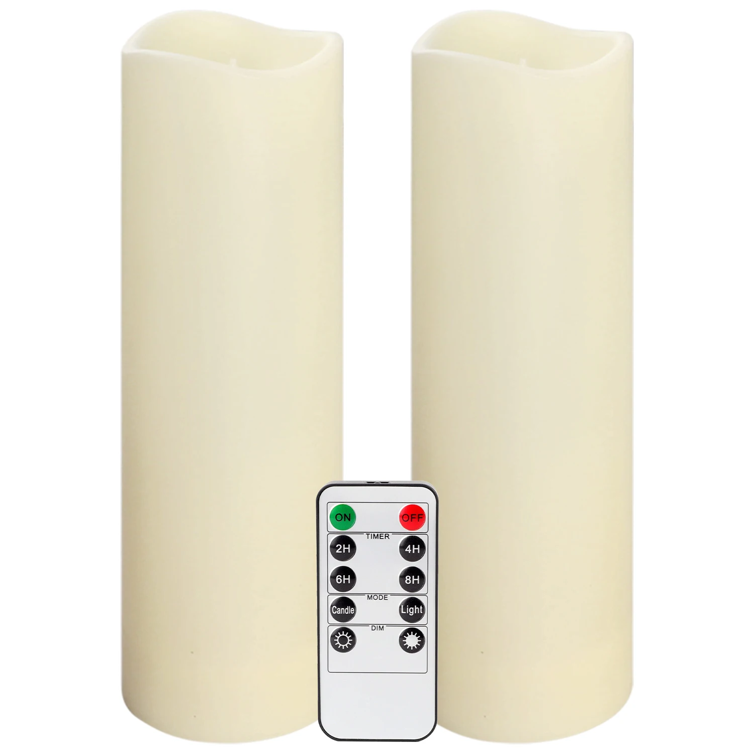 Installation of Electronic Wax, Various Sizes, Battery Powered, Remote Control, Holiday Decoration Candles, House Decoration