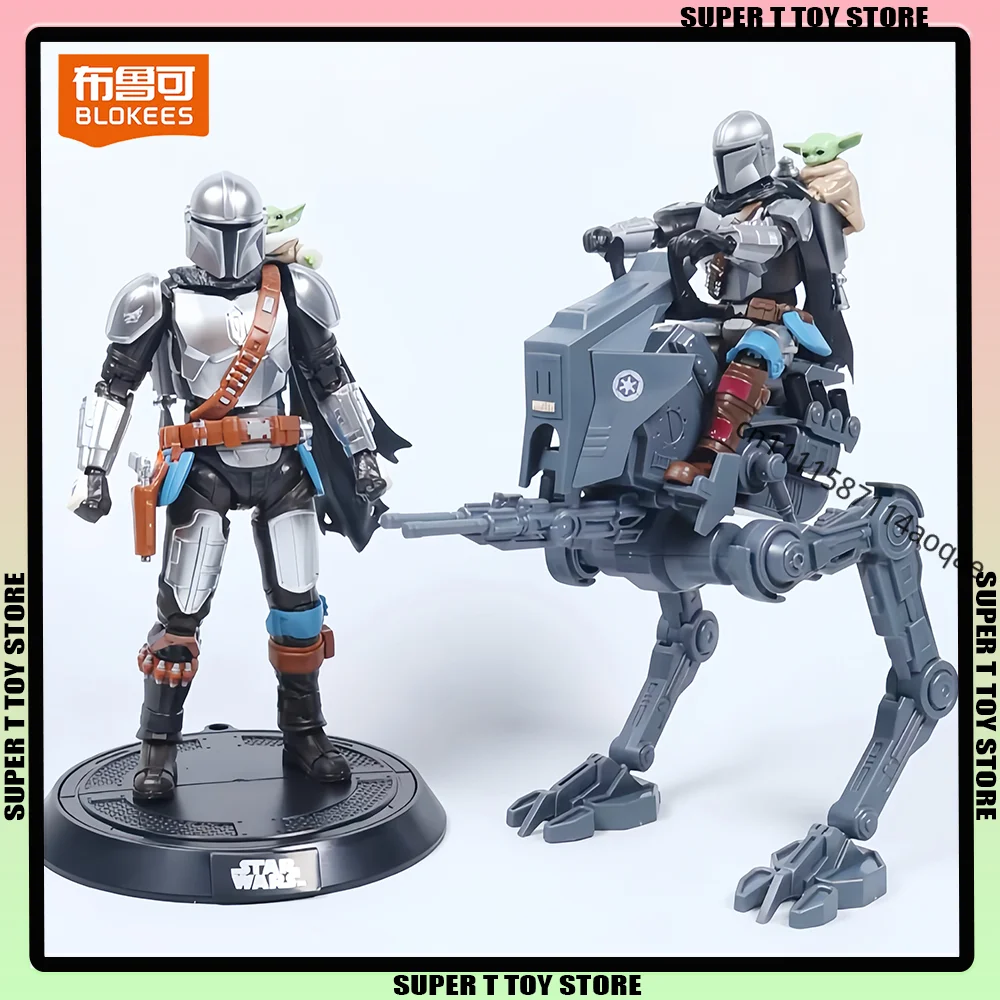 2026年-ブロキーズ-スターウォーズ-マンダロリアン＆グローグ-チャンピオンクラス-ディン・ジャリン-ボ・カタン・クライズ-ルーク-アクションフィギュア-組み立て式おもちゃ-モデルギフト