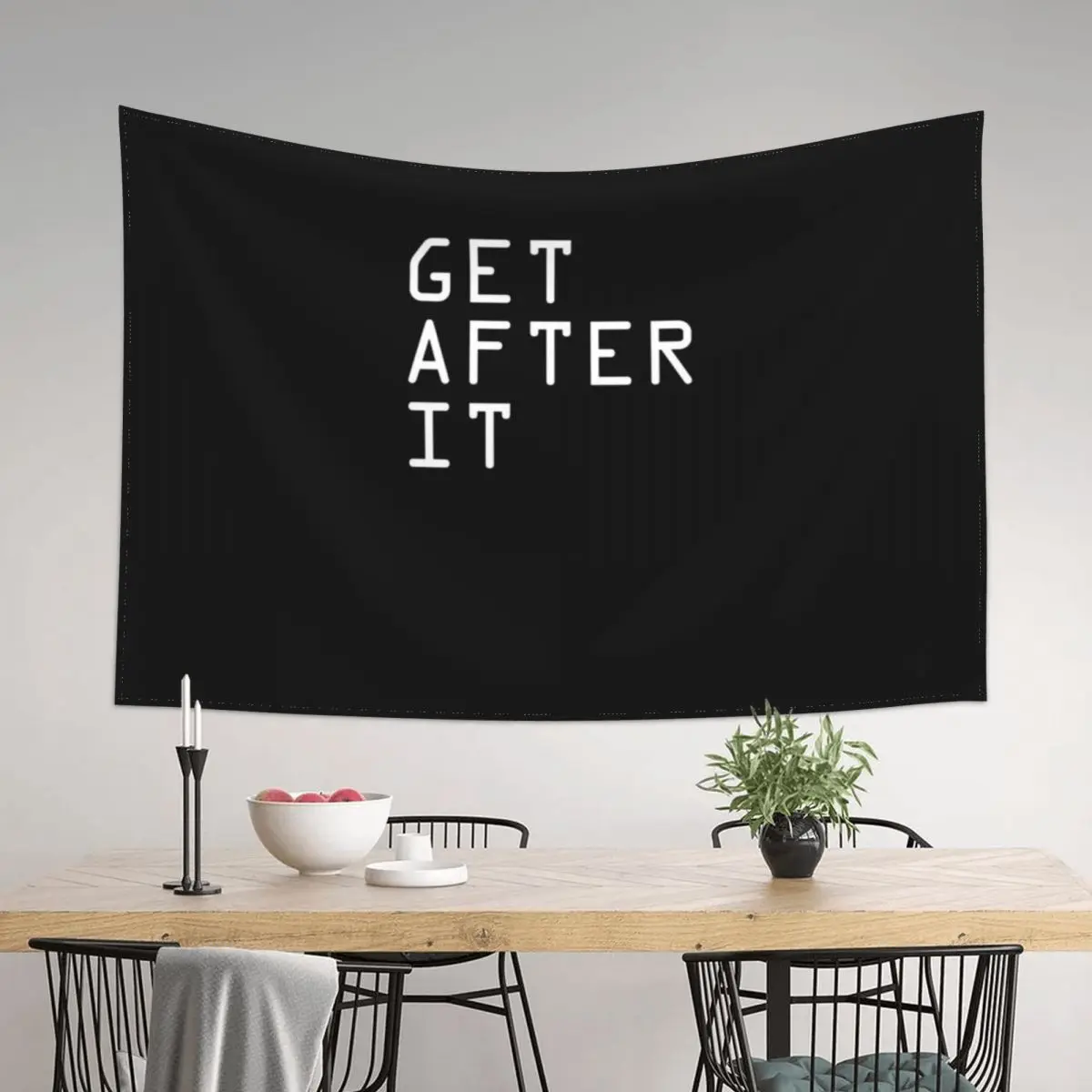 

GET AFTER IT Tapestry Aesthetic Room Decor Korean Home Decoration Wallpaper Christmas Decoration Tapestry