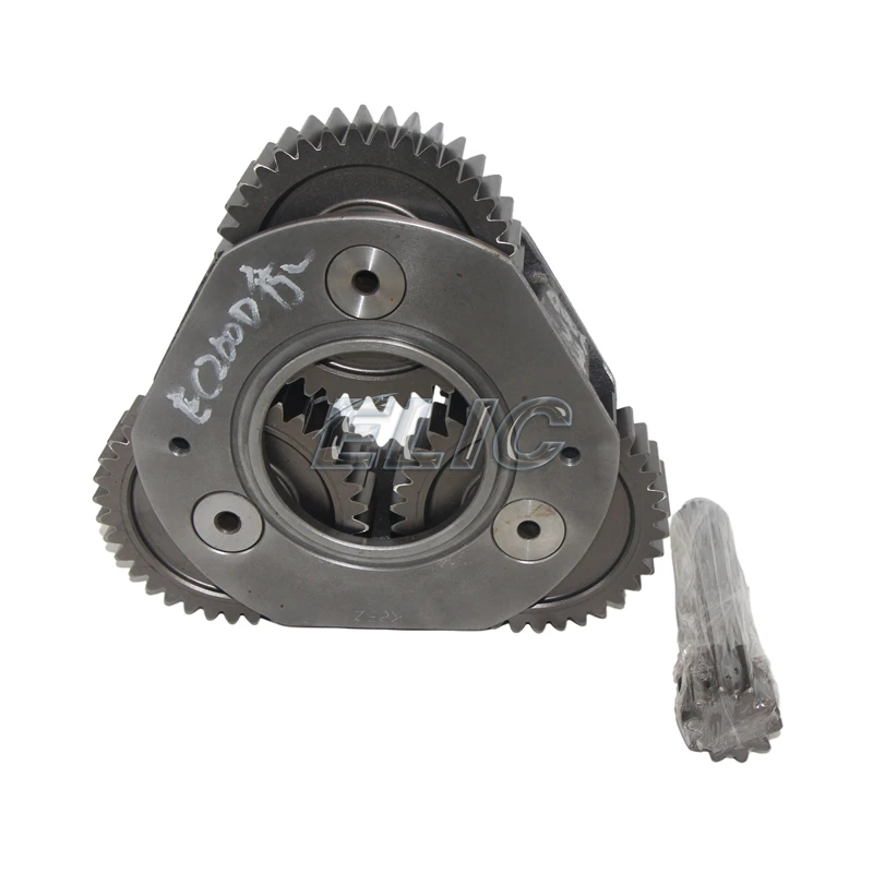 Elic Excavator Travel Gearbox Planet EC200D Travel Frist Planetary Gear Carrier Assy  Replacement