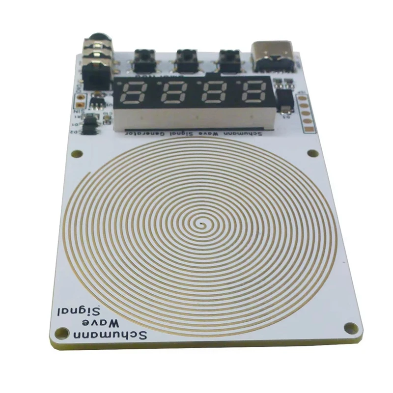0.01Hz-9999Hz Sine Wave Adjustable Schumann Wave Generator Signal Generator 4-Digit Digital Tube Green Display