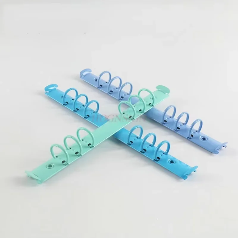 Clip per fori hardware color caramello, clip per fori colorati, clip per fogli sciolti, clip in metallo per notebook, clip per cancelleria