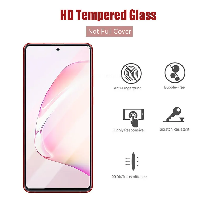 4Pcs Tempered Glass For Samsung Galaxy A54 A34 A14 A53 5G A12 A50 A51 A52 A70 A71 A72 A20E A31 A10 A40 A32 A30S M31 M21 Glass