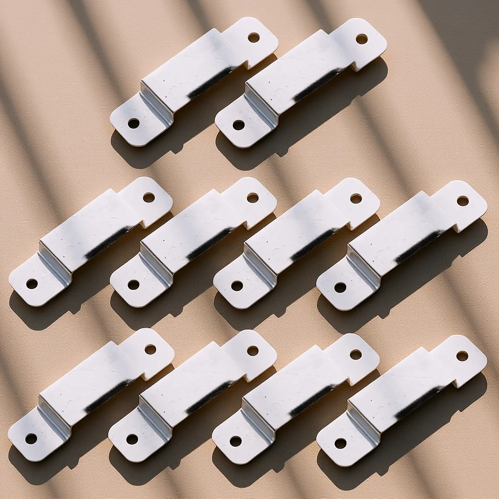 

10pcs Metal Tape Measure Clip Holder For Belt Tool Compact Portable Mount Reusable Fastener Tape Measure Holder For Tool Belt