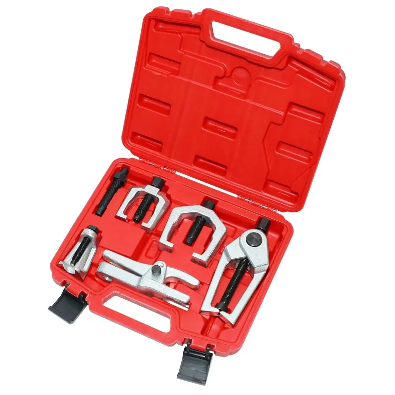 

5pcs Front End Service Set Steel Tool Kit Ball Joint Separator Pitman Arm Puller Removal Kit for BMW
