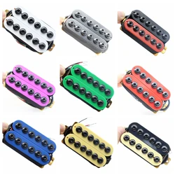 1 Uds pastilla de guitarra eléctrica puente o cuello pastilla Humbucker estilo Invader 9 Coloer