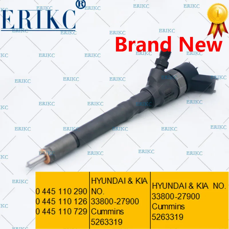 Inyector Diésel 0445110126 | 33800-27900 | Para KIA Sportage Y Hyundai Santa Fe 2.0 CRDi