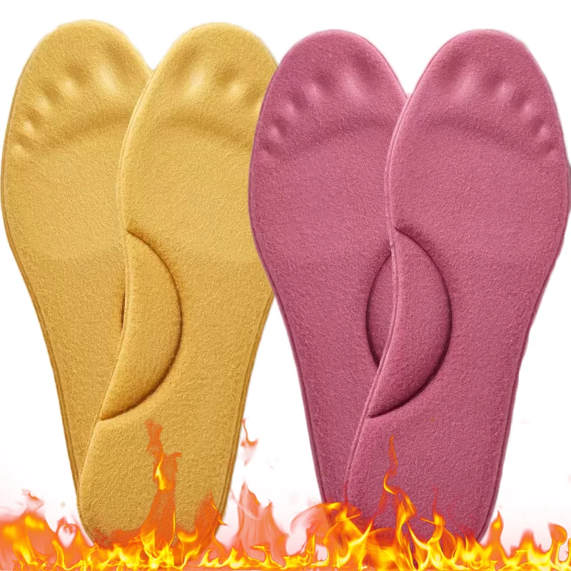 

4Pcs Self Heated Thermal Insoles Feet Warm Memory Foam Arch Support Insoles Men Women Winter Sports Shoes Self-heating Shoe Pads