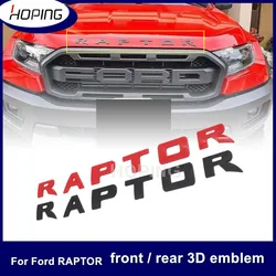 Hoping For Ford Raptor SV1 F150 F250 F350 ABS 3D Front or Rear Trunk Emblem Letters