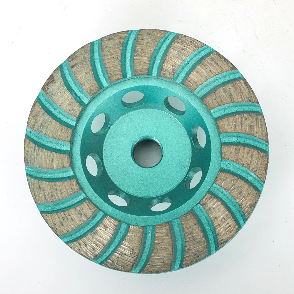 

2Pcs 100mm Thickened Marble Diamond Grinding Disc Angle Grinder Grinding Disc Cement Concrete Floor Diamond Bowl Polishing Head