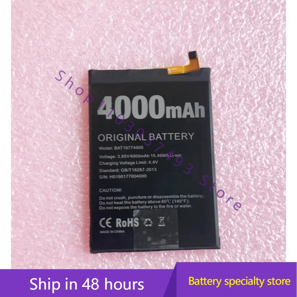 

Совершенно новый высококачественный совместимый аккумулятор для мобильного телефона doogee Y8 PLUS BAT18774000