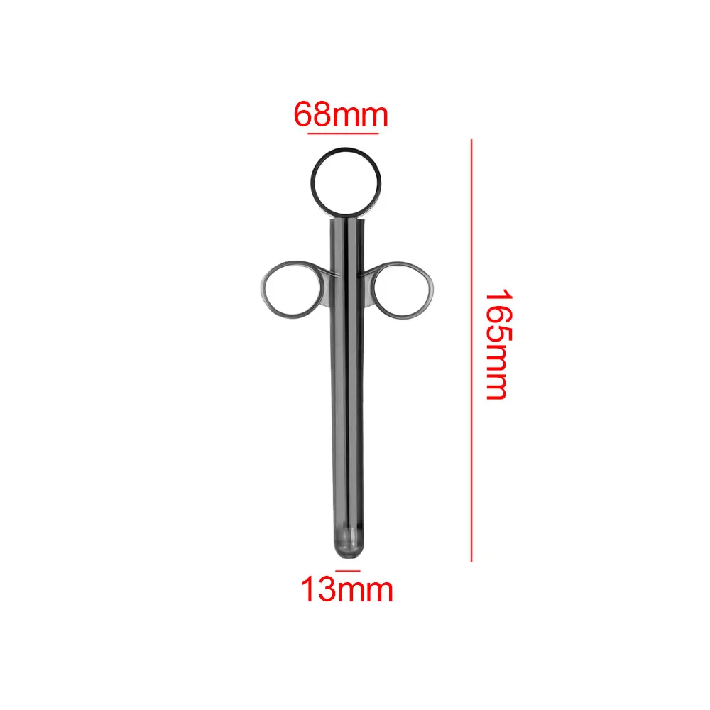 1pc Enema Inject Oil Lubricant Applicator Lube Launcher Syringe Injector Vaginal Anal Vagina Clean Tool Feminine Hygiene Product