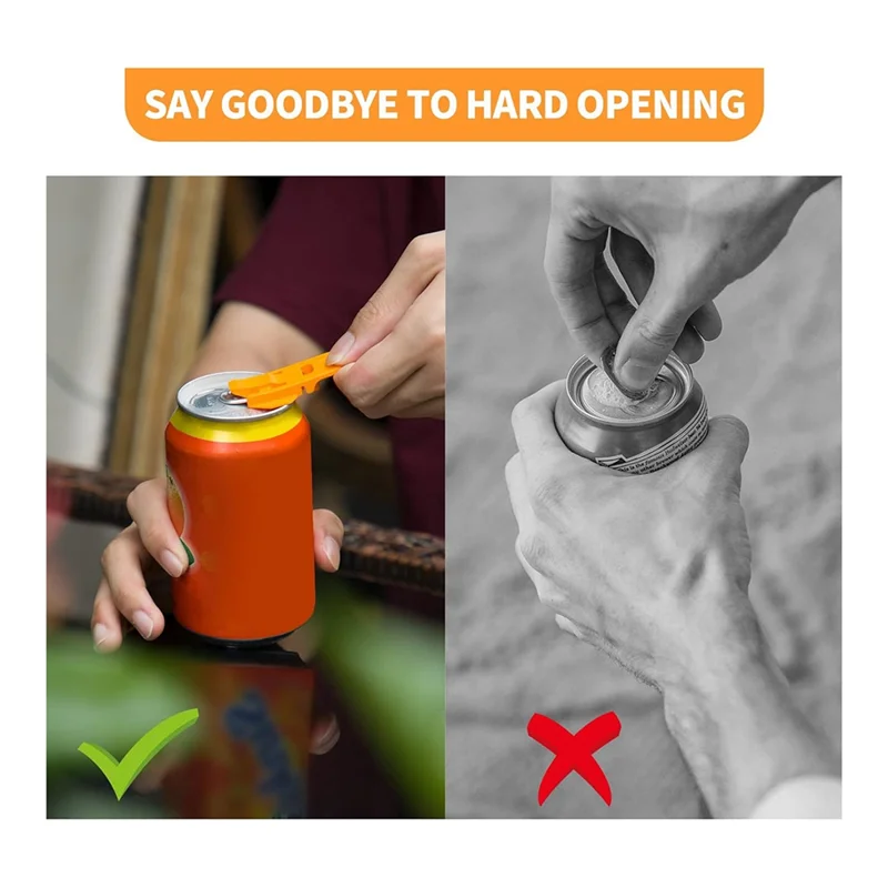 Confezione da 24 apriscatole per birra e bevande che coprono apriscatole, apriscatole manuale facile per coca cola, birra, soda
