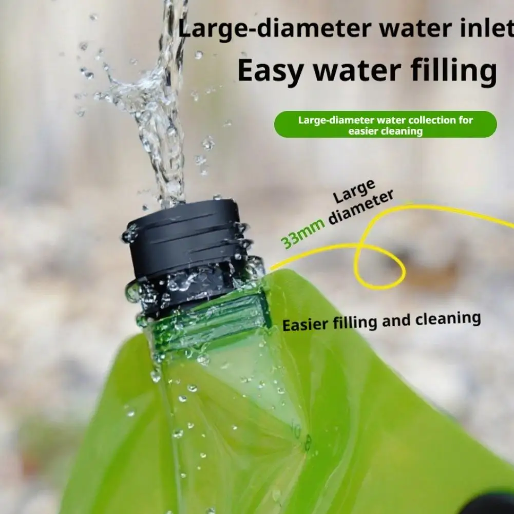 Camping Faltbarer Wasserbeutel mit Zapfhahn 8L Outdoor Wandern Wassereimer Große Kapazität Wasserbehälter Campingbedarf – Detail 13