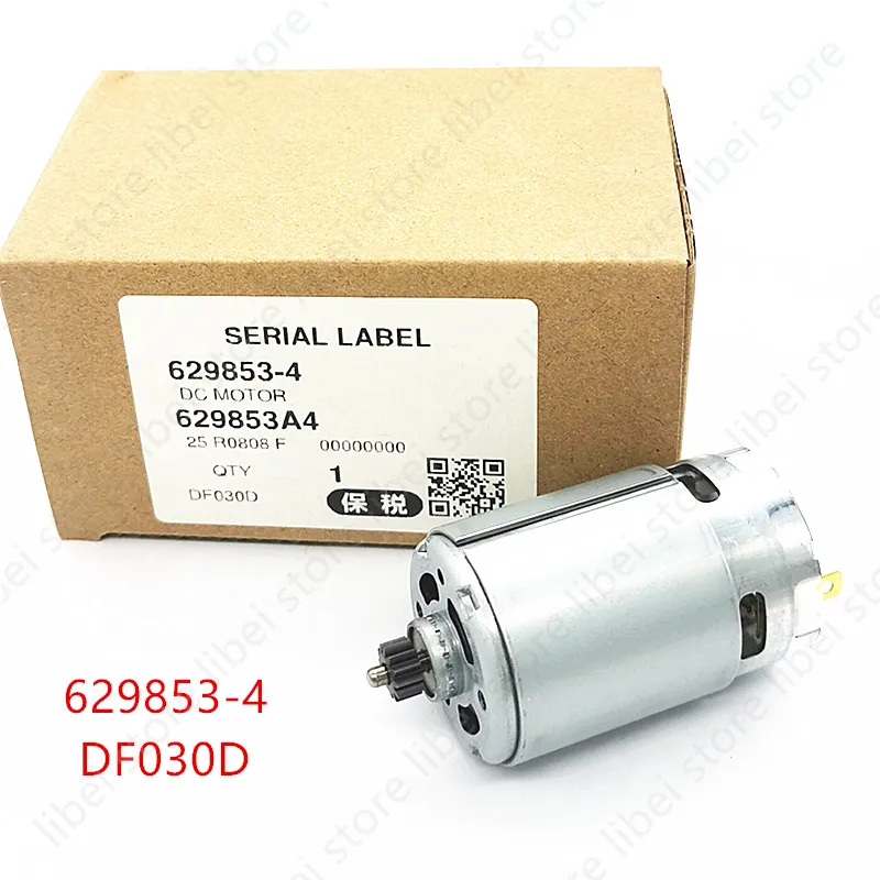 Motor 629853-4 for Makita DF330DWE DF030DWE DF030D DF330D DF030DZ DF030Z HP330D HP330DWE HP330Z Power tool accessory
