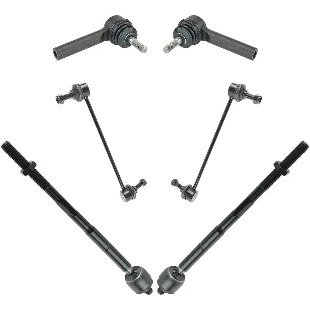 

Steering and Suspension Kit with Sway Bar, Stabilizer Link, and Tie Rod for 2009-2020 Journey