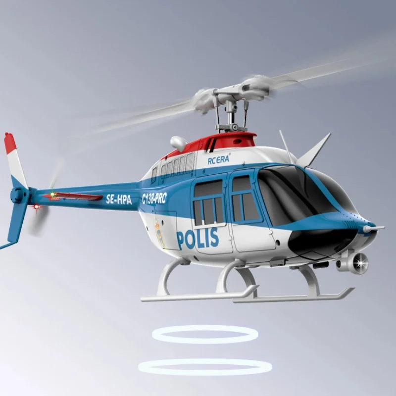 New C138 Pro Intelligent Positioning Height Fixed Brushless Six Channel Single Propeller Helicopter Model Rc Toy