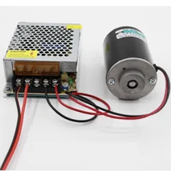 12/24V 30W High Speed CW/CCW Permanent Magnet DC Motor For Generator