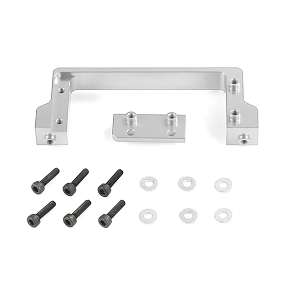 Cnc metalowe mocowanie serwomechanizmu 1/5 Hpi Rofun Baha Rovan Km Baja 5B 5T 5Sc części do zabawek, srebrne