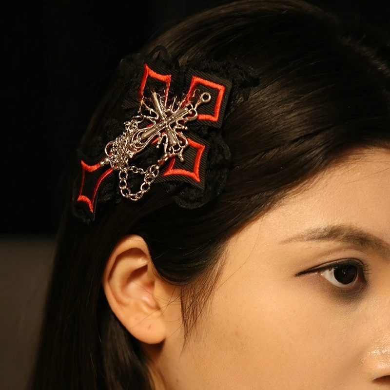 

Dark Punk, Vintage Metal Jewelry, Fashion Y2K Hairpin Hair Accessories