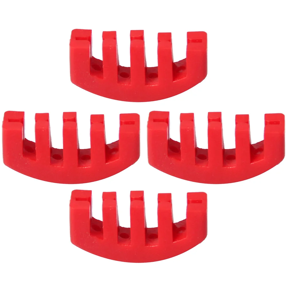 

4pcs Violin Mute Cello Viola Practice Musical Instrument Round Rubber Durable Sound Reduction Practical Accessories Gifts