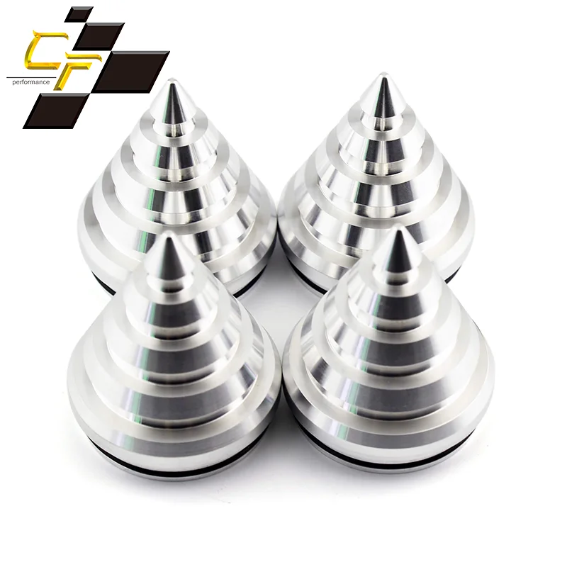 4pcs Fit Tapered 53.6mm 49mm Pure Base Car Wheel Center Cover For Rim Auto Tuning Universal Hub Caps For Aolly Wheel